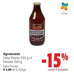 Colruyt Agromonte Salsa Pronta aanbieding