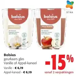 Colruyt Bolsius Vanille aanbieding