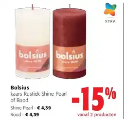 Colruyt Bolsius Shine Pearl aanbieding