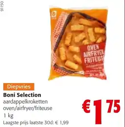 Colruyt Boni Selection Aaardappelkroketten Oven / Airfryer / Friteuse aanbieding