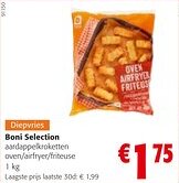 Colruyt Boni Selection Aaardappelkroketten Oven / Airfryer / Friteuse aanbieding