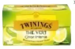 Colruyt Twinings Groente thee Intense citroen aanbieding
