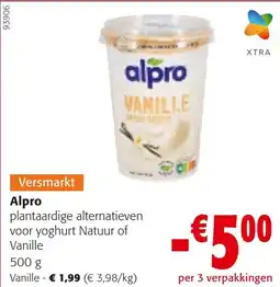 Colruyt Alpro Vanille aanbieding