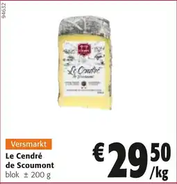 Colruyt Le Cendré de Scoumont blok aanbieding