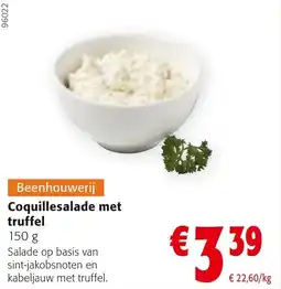 Colruyt Coquillesalade met Truffel aanbieding