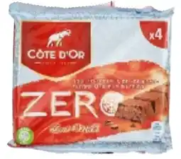 Colruyt Côte d'Or Chocoladereep Zero Melk aanbieding