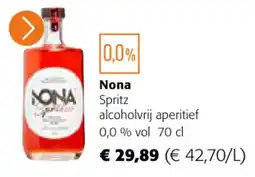 Colruyt Nona Spritz alcoholvrij aperitief 0,0 % vol aanbieding