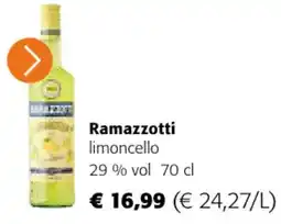 Colruyt Ramazzotti limoncello 29% vol aanbieding