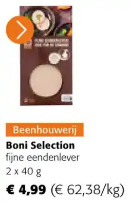 Colruyt Boni Selection Fijne Eendenlever aanbieding