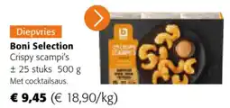 Colruyt Boni Selection Crispy Scampi's aanbieding