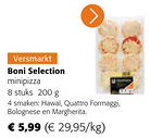 Colruyt Boni Selection Minipizza aanbieding