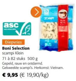 Colruyt Boni Selection Scampi Klein aanbieding