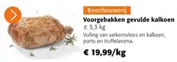 Colruyt Voorgebakken gevulde kalkoen aanbieding