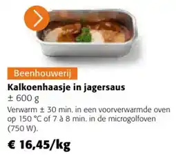 Colruyt Kalkoenhaasje in Jagersaus aanbieding