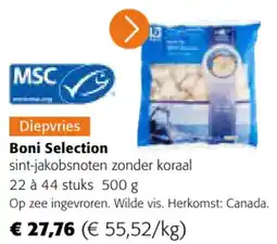 Colruyt Boni Selection Sint Jakobsnoten zonder Koraal aanbieding