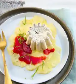 Colruyt Panna Cotta met Carpaccio van Ananas aanbieding