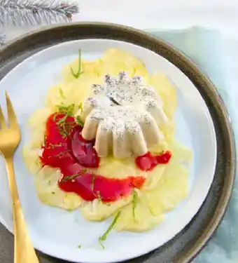Colruyt Panna Cotta met Carpaccio van Ananas aanbieding