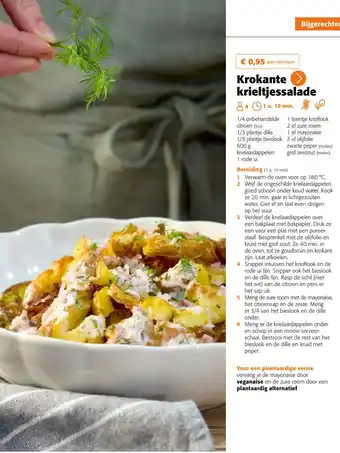 Colruyt Krokante krieltjessalade aanbieding