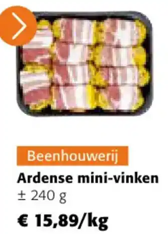 Colruyt Ardense mini-vinken ± 240 g aanbieding