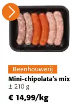 Colruyt Mini Chipolata's mix aanbieding