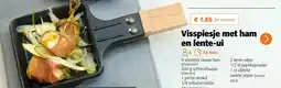 Colruyt Visspiesje met ham en lente-ui aanbieding