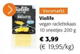 Colruyt Violife Vegan Raclettekaas aanbieding