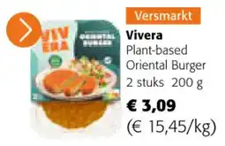 Colruyt Vivera Plant Based Oriental Burger aanbieding