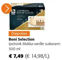 Colruyt Boni Selection ijsstronk Mokka-vanille suikerarm aanbieding