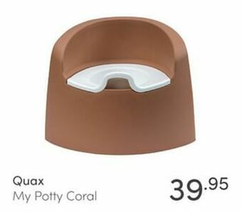 Baby & Tiener Quax my potty coral aanbieding