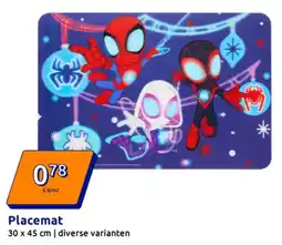 Action Placemat aanbieding