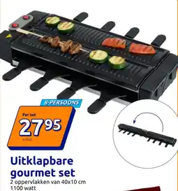 Action Uitklapbare Gourmet Set aanbieding