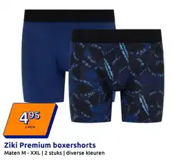 Action Ziki Premium boxershorts aanbieding