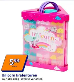 Action Unicorn Kralentoren aanbieding