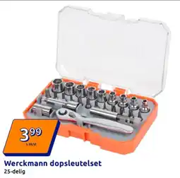 Action Werckmann dopsleutelset aanbieding