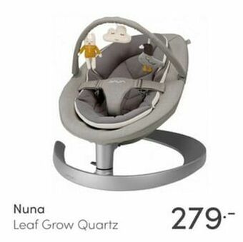 Baby & Tiener Nuna leaf grow quartz aanbieding