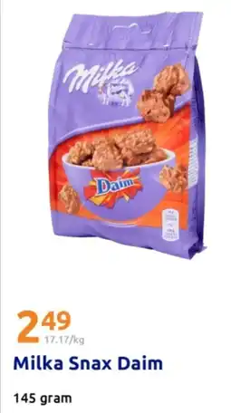 Action Milka Snax Daim aanbieding