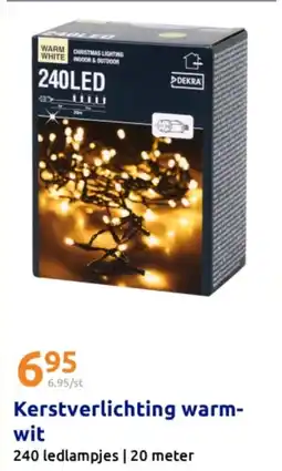 Action Kerstverlichting warm wit aanbieding
