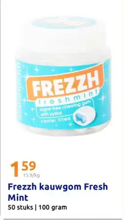 Action Frezzh kauwgom Fresh Mint aanbieding