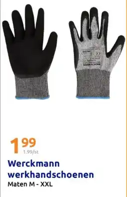 Action Werckmann werkhandschoenen aanbieding