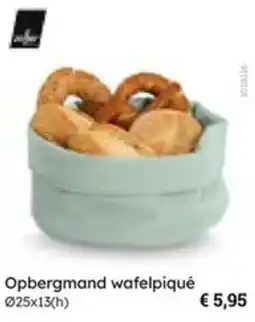 Multi bazar Opbergmand wafelpiqué aanbieding