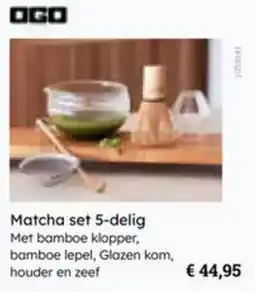 Multi bazar Matcha Set aanbieding