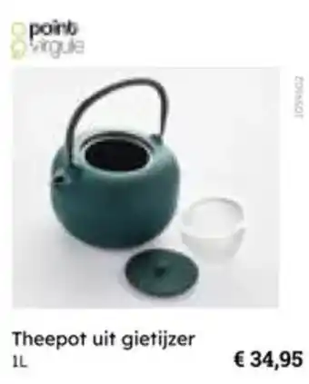 Multi bazar Theepot Uit Gietijzer aanbieding