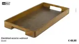 Multi bazar Ad Hoc Dienblad Acacia Walnoot aanbieding