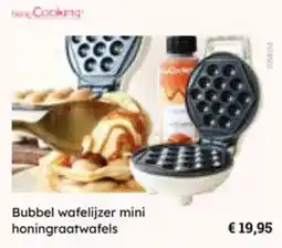 Multi bazar Bubbel wafelijzer mini honingraatwafels aanbieding