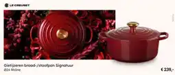 Multi bazar Gietijzeren Braad / Stoofpan Signatuur aanbieding