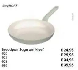 Multi bazar Braadpan Sage Antikleef aanbieding