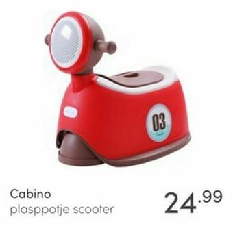 Baby & Tiener Cabino plasppotje scooter aanbieding