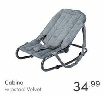 Baby & Tiener Cabino wipstoel velvet aanbieding