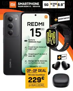 Electro Depot Mi SMARTPHONE XIAOMI REDMI 15 aanbieding