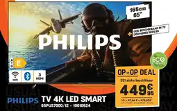 Electro Depot Philips TV 4K LED SMART 65PUS7000/12 aanbieding